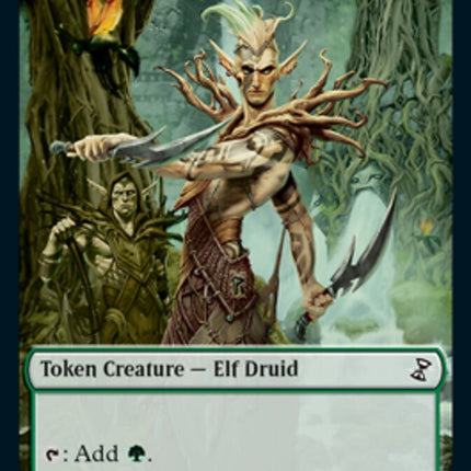 Llanowar Elves Token [Time Spiral Remastered Tokens]