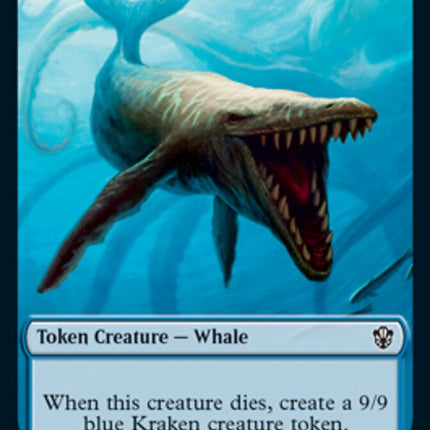 Beast (010) // Whale Double-Sided Token [Commander 2021 Tokens]
