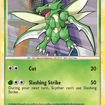 Scyther (65/90) [HeartGold & SoulSilver: Undaunted]
