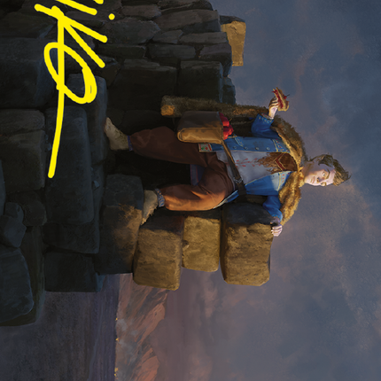 Pippin, Warden of Isengard Art Card (Gold-Stamped Signature) [The Lord of the Rings: Tales of Middle-earth Art Series]