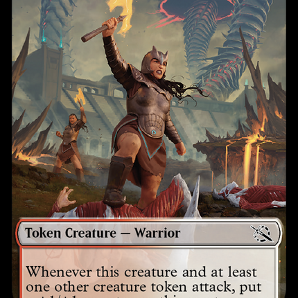 Warrior Token [March of the Machine Tokens]