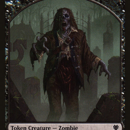 Vampire // Zombie Double-Sided Token [Commander 2017 Tokens]