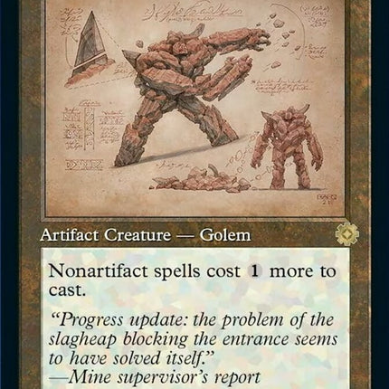 Lodestone Golem (Retro Schematic) [The Brothers' War Retro Artifacts]
