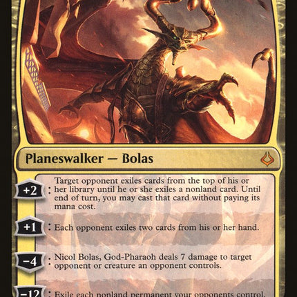 Nicol Bolas, God-Pharaoh [Hour of Devastation]