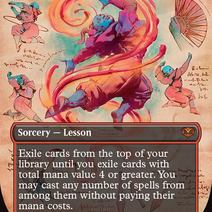 Improvisation Capstone (Borderless) [Secrets of Strixhaven]