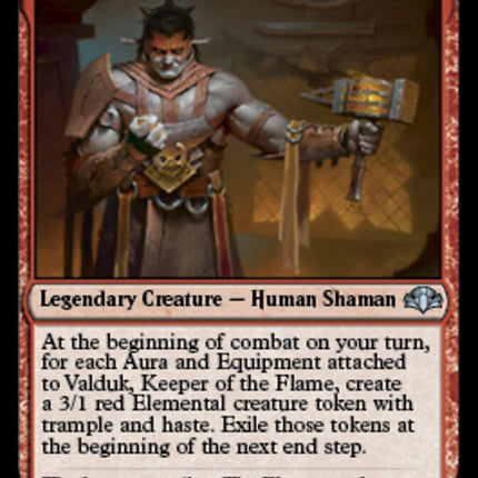 Valduk, Keeper of the Flame [Dominaria Remastered]