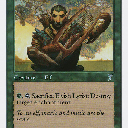 Elvish Lyrist [Seventh Edition]