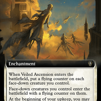 Veiled Ascension (Extended Art) [Murders at Karlov Manor Commander]
