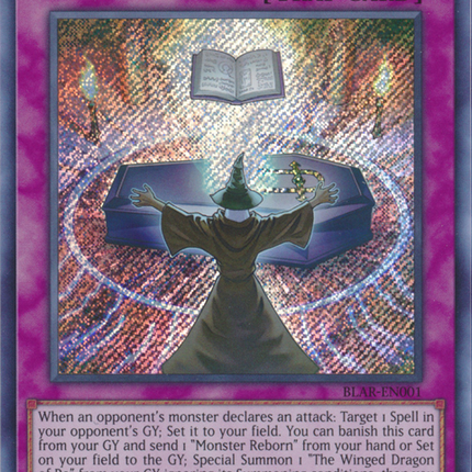 Dark Spell Regeneration [BLAR-EN001] Secret Rare