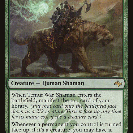 Temur War Shaman [Fate Reforged]