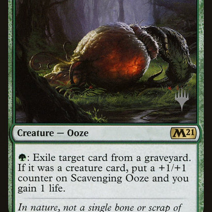 Scavenging Ooze (Promo Pack) [Core Set 2021 Promos]