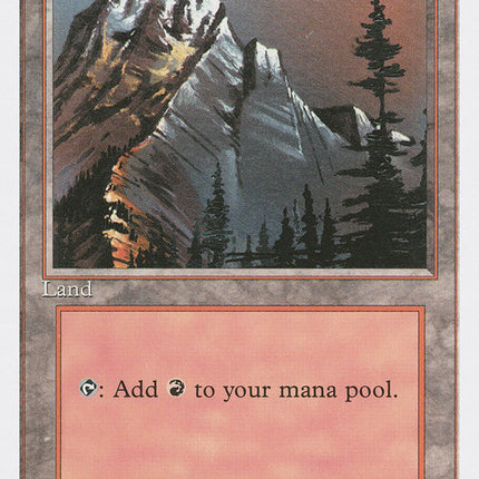 Mountain (Snow Top / Highest Point on Left) [Fourth Edition]