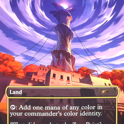 Command Tower - The Spire (Borderless) [Secret Lair Drop Promos]