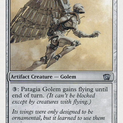 Patagia Golem [Eighth Edition]