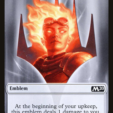 Chandra, Awakened Inferno Emblem [Core Set 2020 Tokens]