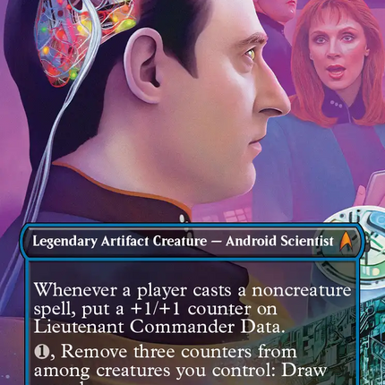 Lieutenant Commander Data (Borderless) [Star Trek]