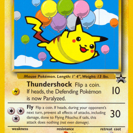 Flying Pikachu (25) [Wizards of the Coast: Black Star Promos]