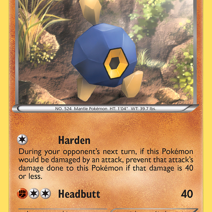Roggenrola (49/98) [Black & White: Emerging Powers]