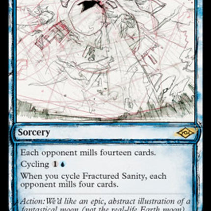 Fractured Sanity (Sketch) [Modern Horizons 2]