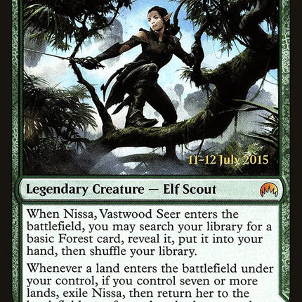 Nissa, Vastwood Seer // Nissa, Sage Animist [Magic Origins Prerelease Promos]