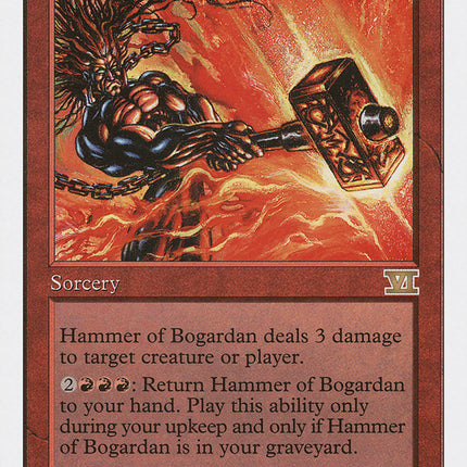 Hammer of Bogardan [Classic Sixth Edition]