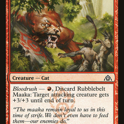 Rubblebelt Maaka [Dragon's Maze]