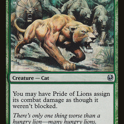 Pride of Lions [Duel Decks: Ajani vs. Nicol Bolas]