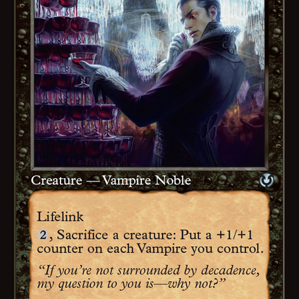 Indulgent Aristocrat (Retro Frame) [Innistrad Remastered]