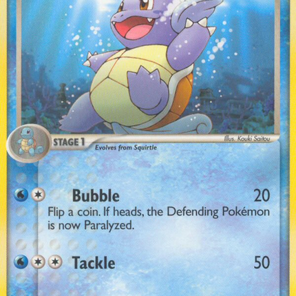Wartortle (42/100) [EX: Crystal Guardians]