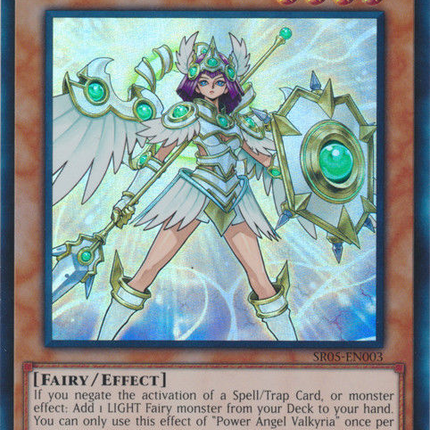 Power Angel Valkyria [SR05-EN003] Super Rare