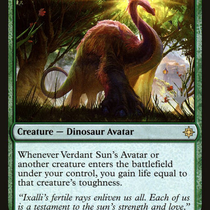 Verdant Sun's Avatar (Promo Pack) [Ixalan Promos]