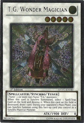 T.G. Wonder Magician [EXVC-EN040] Ultimate Rare