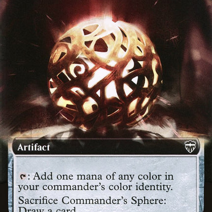 Commander's Sphere (Extended Art) [Commander Legends]