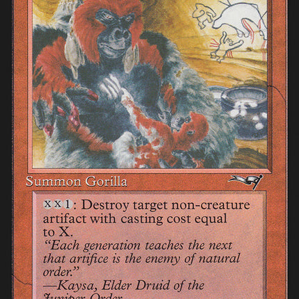 Gorilla Shaman (Holding Child) [Alliances]