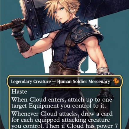 Cloud, Ex-SOLDIER (Borderless) [FINAL FANTASY Commander]