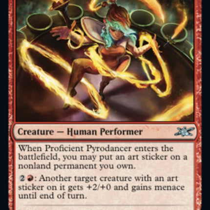 Proficient Pyrodancer (Galaxy Foil) [Unfinity]