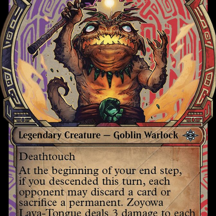 Zoyowa Lava-Tongue (Showcase) [The Lost Caverns of Ixalan]