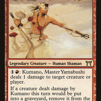 Kumano, Master Yamabushi [Champions of Kamigawa]