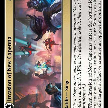 Invasion of New Capenna // Holy Frazzle-Cannon [March of the Machine]
