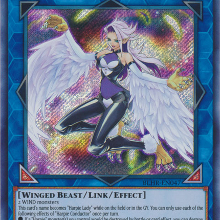 Harpie Conductor [BLHR-EN047] Secret Rare