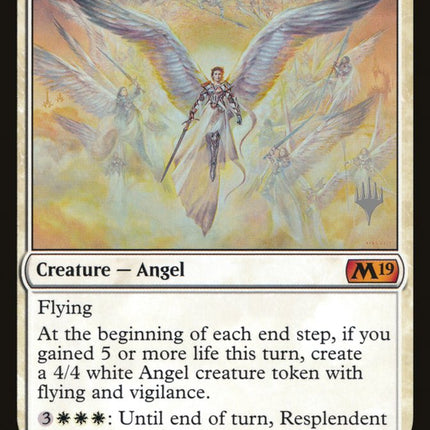 Resplendent Angel (Promo Pack) [Core Set 2019 Promos]