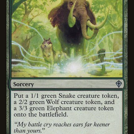 Bestial Menace [Worldwake]
