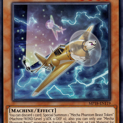Mecha Phantom Beast Raiten [MP18-EN119] Common