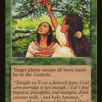 Early Harvest [The List]