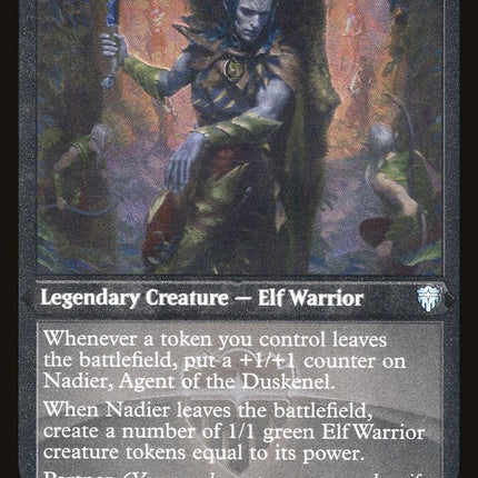 Nadier, Agent of the Duskenel (Etched) [Commander Legends]