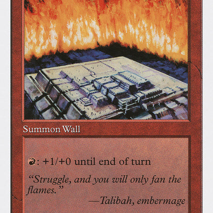 Wall of Fire [Fifth Edition]