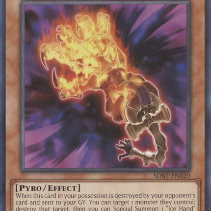 Fire Hand [SDBT-EN020] Common