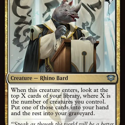 Stirring Honormancer [Secrets of Strixhaven]