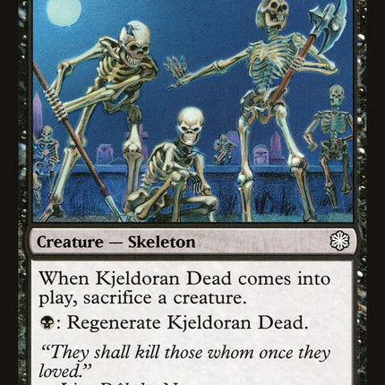 Kjeldoran Dead [Coldsnap Theme Decks]