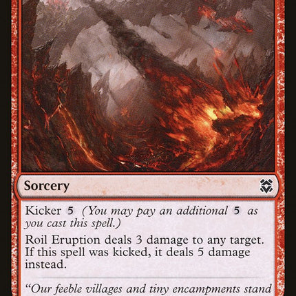 Roil Eruption [Zendikar Rising]
